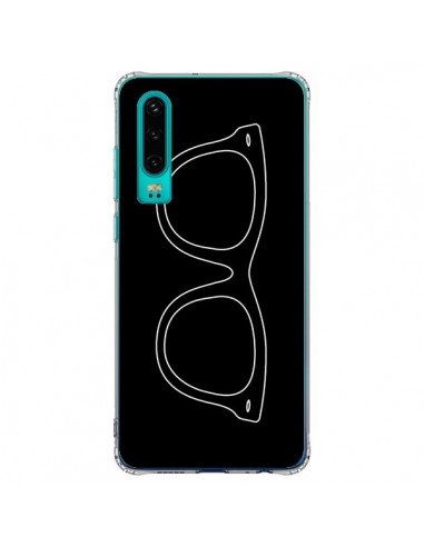 Coque Huawei P30 Lunettes Noires - Mary Nesrala