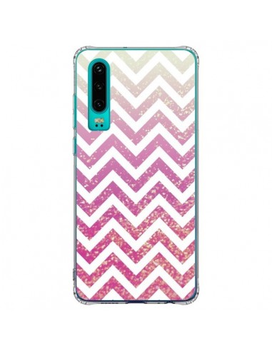 Coque Huawei P30 Chevron Pixie Dust Triangle Azteque - Mary Nesrala