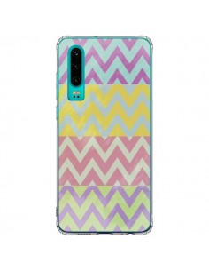 Coque Huawei P30 Chevron Summer Triangle Azteque - Mary...