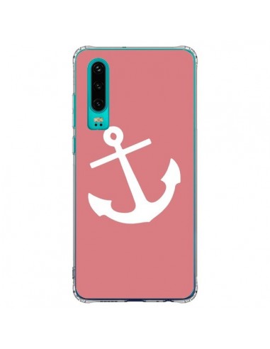 Coque Huawei P30 Ancre Corail - Mary Nesrala