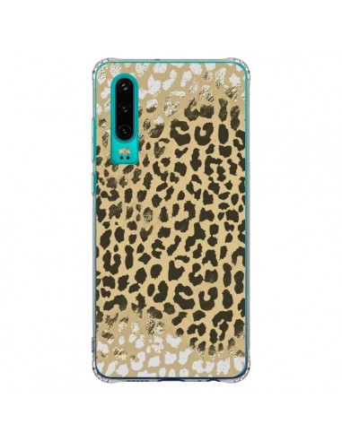 Coque Huawei P30 Leopard Golden Or Doré - Mary Nesrala