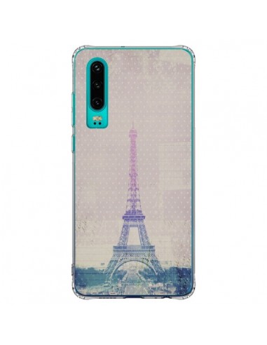 Coque Huawei P30 I love Paris Tour Eiffel - Mary Nesrala