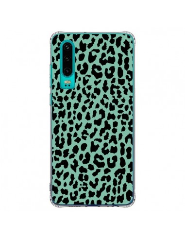 Coque Huawei P30 Leopard Mint Vert Neon - Mary Nesrala