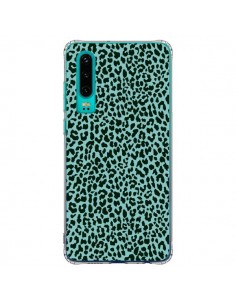 Coque Huawei P30 Leopard Turquoise Neon - Mary Nesrala