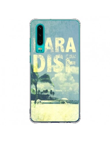 Coque Huawei P30 Paradise Summer Ete Plage - Mary Nesrala