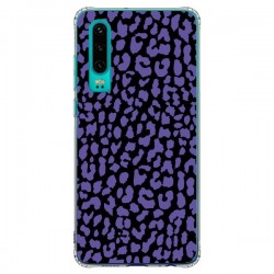Coque Huawei P30 Leopard Violet - Mary Nesrala
