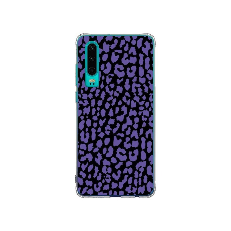 Coque Huawei P30 Leopard Violet - Mary Nesrala