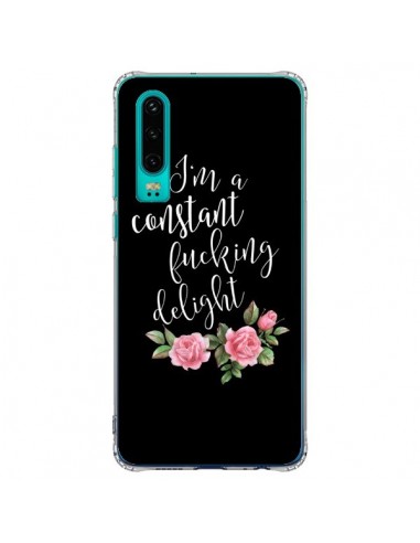 Coque Huawei P30 Fucking Delight Fleurs - Maryline Cazenave