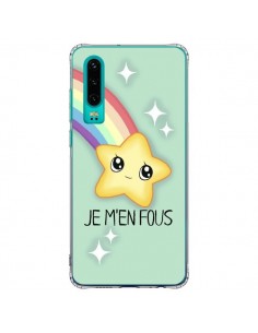 Coque Huawei P30 Etoile Je m'en fous - Maryline Cazenave