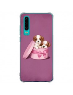 Coque Huawei P30 Chien Dog Boite Noeud - Maryline Cazenave