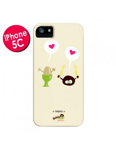 Coque Oeuf a la coque Bubble Fever pour iPhone 5C - Bubble Fever