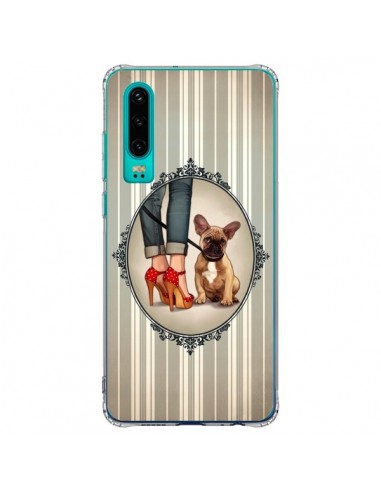 Coque Huawei P30 Lady Jambes Chien Dog - Maryline Cazenave