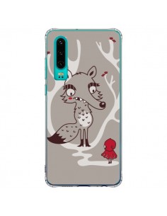 Coque Huawei P30 Le Petit Chaperon Rouge Loup - Maria...