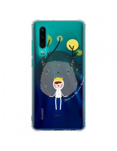 Coque Huawei P30 Monstre Princesse Transparente - Maria Jose Da Luz