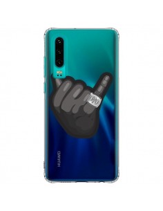 Coque Huawei P30 OVO Ring bague Transparente - Mikadololo
