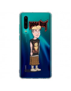 Coque Huawei P30 Bieber Marilyn Manson Fan Transparente -...