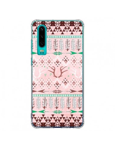 Coque Huawei P30 Amadahy Cerf Azteque - Monica Martinez