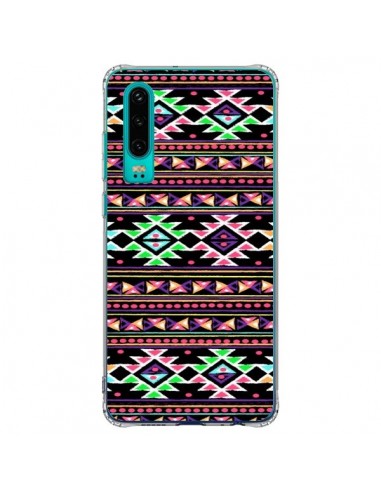 Coque Huawei P30 Black Aylen Azteque - Monica Martinez