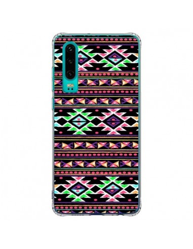 Coque Huawei P30 Black Aylen Azteque - Monica Martinez