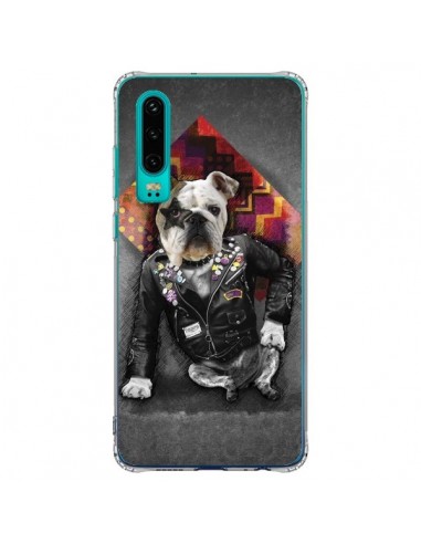 Coque Huawei P30 Chien Bad Dog - Maximilian San