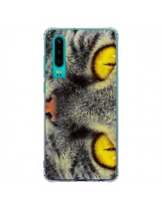 Coque Huawei P30 Chat Gato Loco - Maximilian San