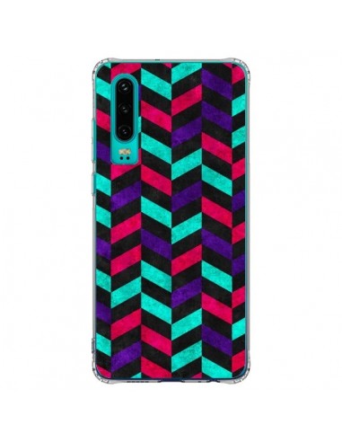 Coque Huawei P30 Azteque Geometric Mundo - Maximilian San