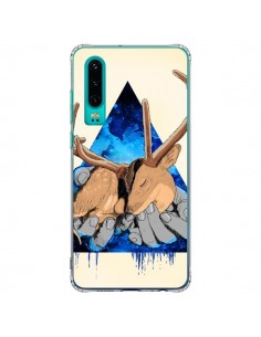 Coque Huawei P30 Cerf Triangle Seconde Chance -...