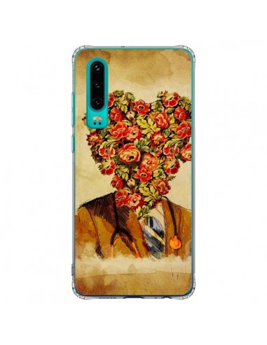 Coque Huawei P30 Docteur Love Fleurs - Maximilian San