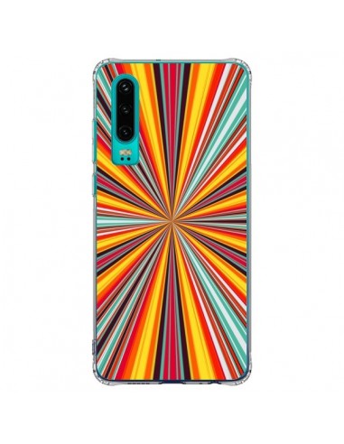 Coque Huawei P30 Horizon Bandes Multicolores - Maximilian San