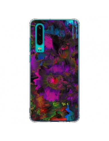 Coque Huawei P30 Fleurs Lysergic Lujan - Maximilian San