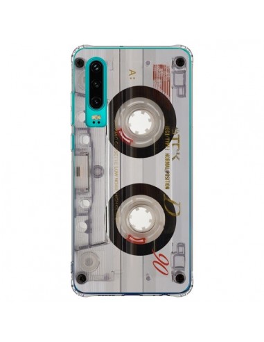 Coque Huawei P30 Cassette Transparente K7 - Maximilian San