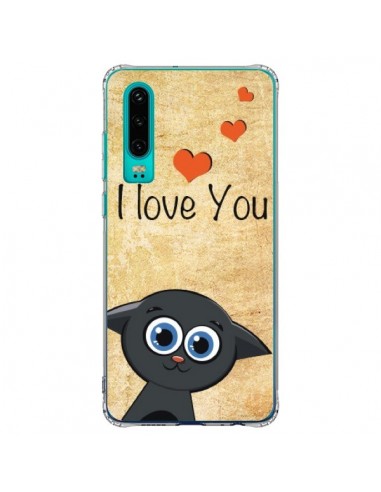 Coque Huawei P30 Cute Cat - Nico