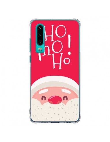 Coque Huawei P30 Père Noël Oh Oh Oh Rouge - Nico