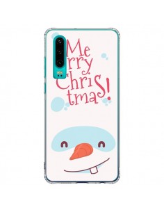 Coque Huawei P30 Bonhomme de Neige Merry Christmas Noël -...
