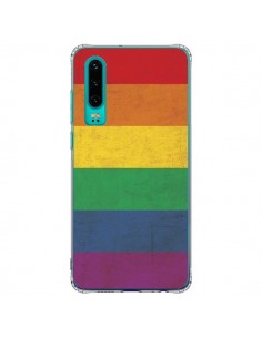 Coque Huawei P30 Drapeau Arc En Ciel Gay - Nico