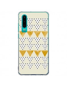 Coque Huawei P30 Triangles Or Garland Gold - Pura Vida