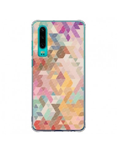 Coque Huawei P30 Azteque Pattern Triangles - Rachel Caldwell