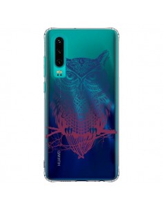 Coque Huawei P30 Hibou Chouette Owl Transparente - Rachel...