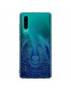 Coque Huawei P30 I Love You Bear Ours Ourson Transparente...