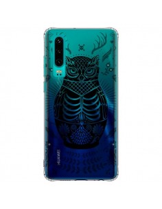 Coque Huawei P30 Owl Chouette Hibou Squelette...
