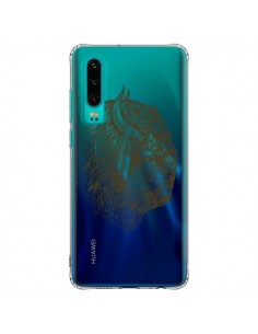 Coque Huawei P30 Buffalo Bison Transparente - Rachel...