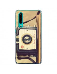 Coque Huawei P30 Appareil Photos Vintage Smile - R Delean