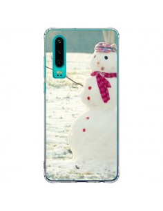 Coque Huawei P30 Bonhomme de Neige - R Delean