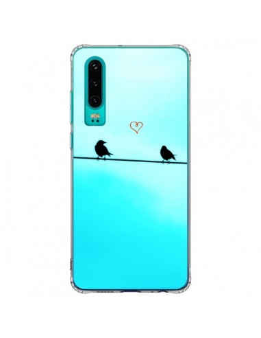 Coque Huawei P30 Oiseaux Birds Amour Love - R Delean