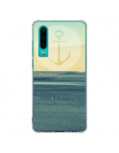 Coque Huawei P30 Ancre Navire Bateau Summer Beach Plage - R Delean