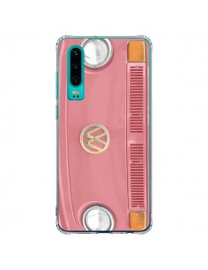 Coque Huawei P30 Groovy Van Hippie VW Rose - R Delean