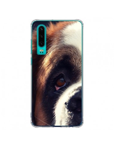 Coque Huawei P30 Saint Bernard Chien Dog - R Delean