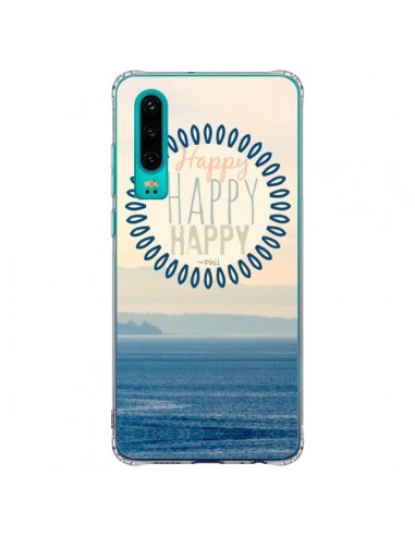 Coque Huawei P30 Happy Day Mer Ocean Sable Plage Paysage - R Delean