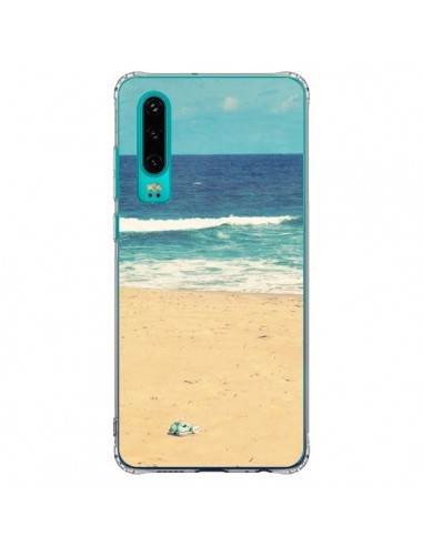 Coque Huawei P30 Mer Ocean Sable Plage Paysage - R Delean