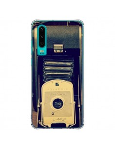 Coque Huawei P30 Appareil Photo Vintage Polaroid Boite -...